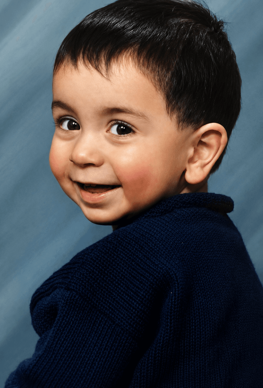 Smiling young boy